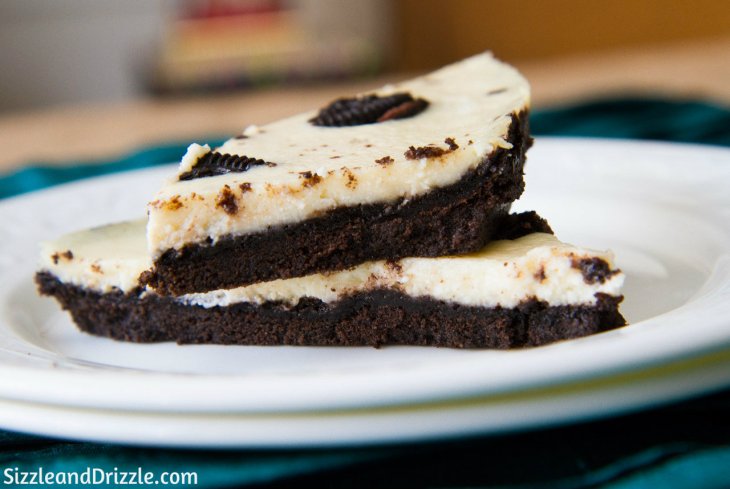 Oreo crust cheesecake