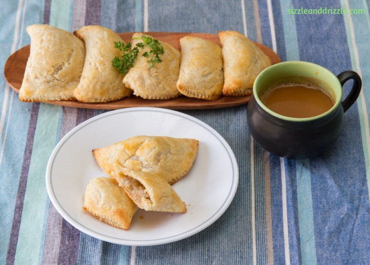 Turnovers with coffee