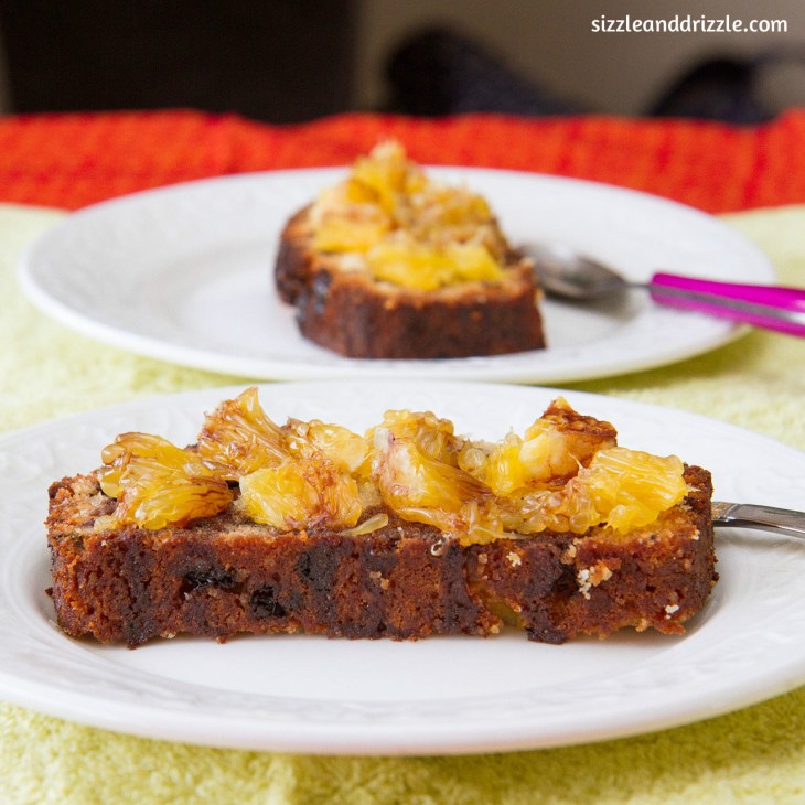 Orange chocolate chip cake