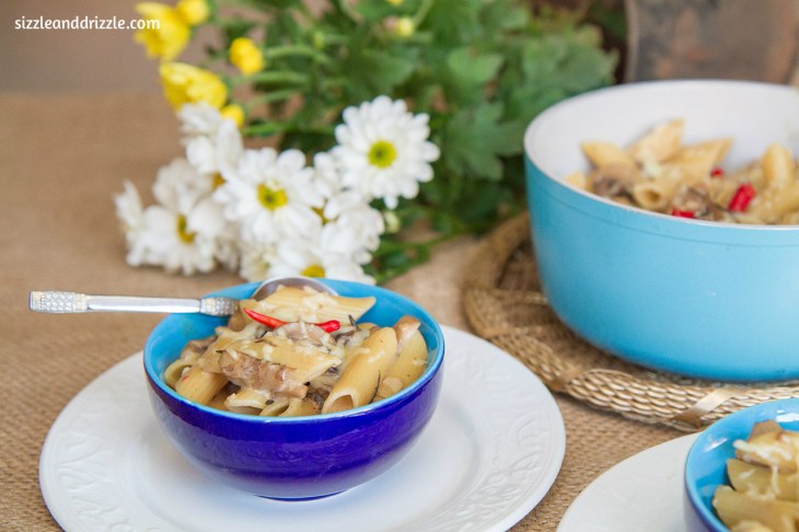 Mushroom pasta