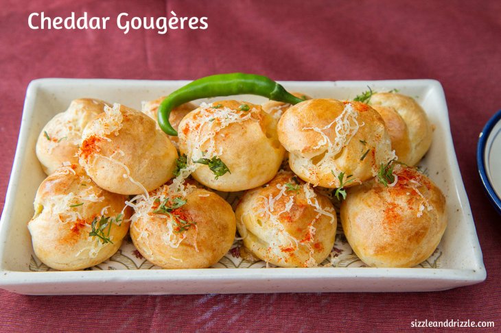 Cheddar Gougères
