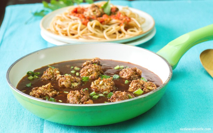 Manchurin gravy noodles