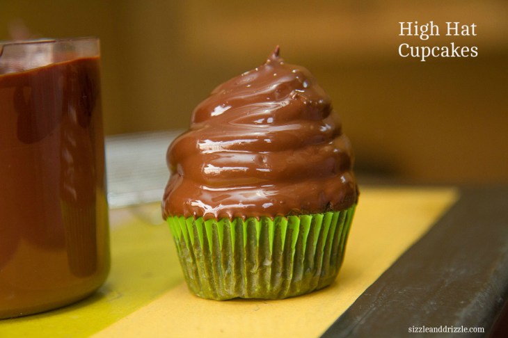 High Hat cupcake