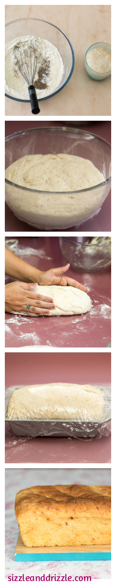 Pepper and Cheese bread pinterest