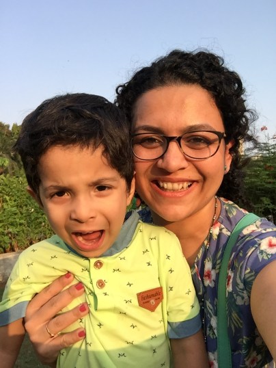 Arjun and RC in the sun